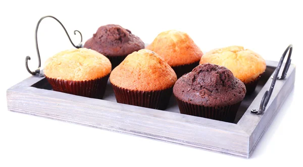 Smakelijke muffins — Stockfoto