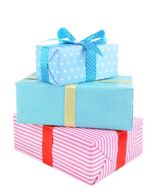 güzel hediyeler beyaz izole