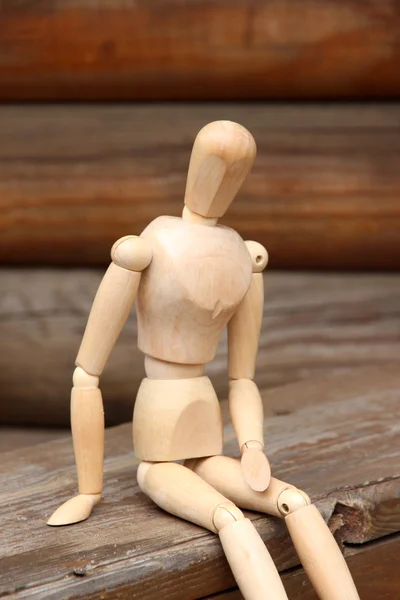 Wooden pose puppet — Stock Photo, Image