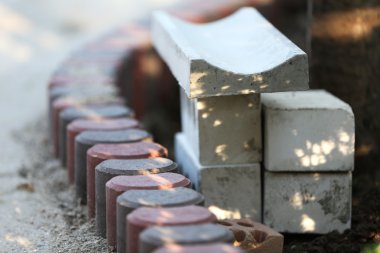 kaldırım döşemek