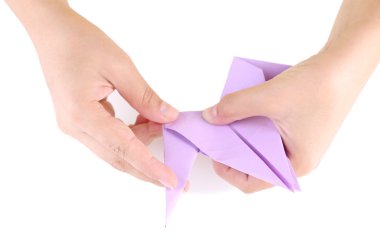 Origami yapma eller