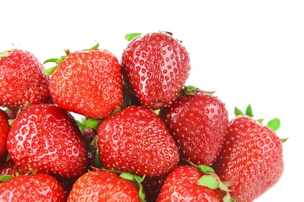 Zralé sladké jahody — Stock fotografie