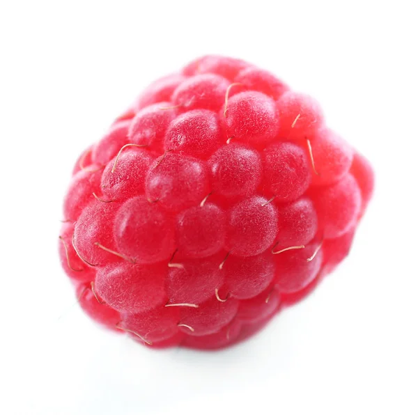 Ripe sweet raspberry isolated on white — Stock Photo, Image