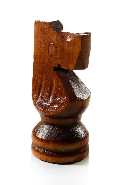 Šachová figurka izolované na bílém — Stock fotografie