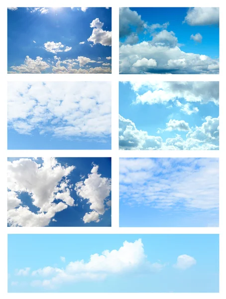 Sky collage Stock Image