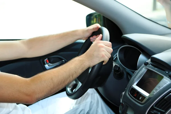 Driving car — Stock Photo, Image