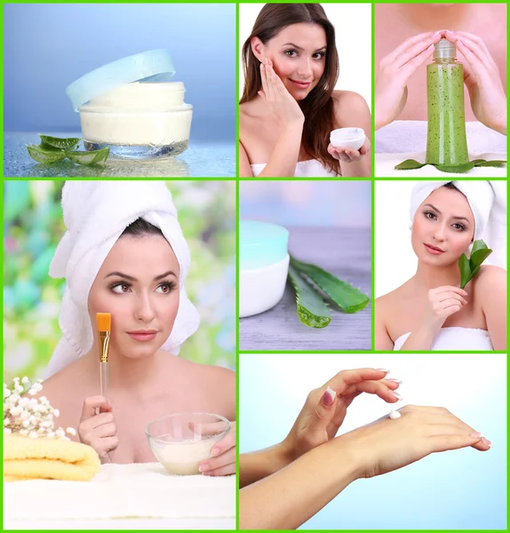 Beauty collage — Stock Photo, Image