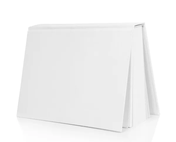 Blank book isolated on white — Stock Photo, Image