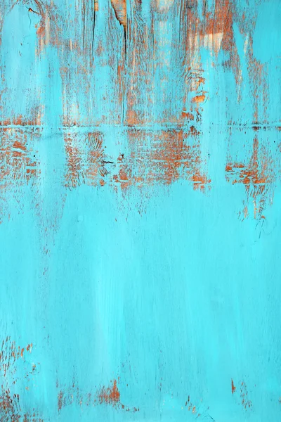 Azul velho fundo de madeira — Fotografia de Stock
