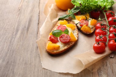 lezzetli domates bruschetta