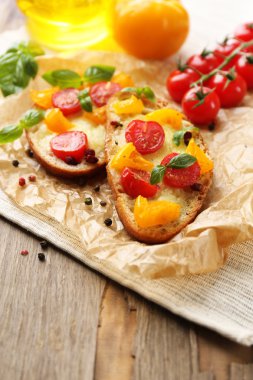 lezzetli domates bruschetta