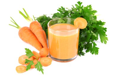 havuç suyu taze havuç ile