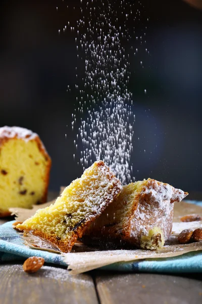 Tasty cake on table — Stock Photo, Image