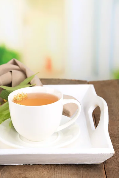 Смачного трав'яного чаю — стокове фото