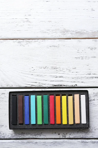 Colorful chalk pastels — Stock Photo, Image