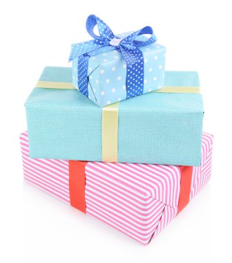 güzel hediyeler beyaz izole