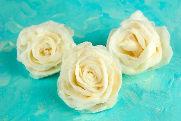 Zucker weiße Rosen — Stockfoto