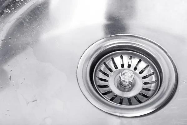 Kitchen sink close up — Stock Photo, Image