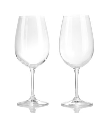 Wineglasses, isolated on white