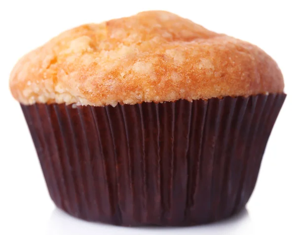 Leckerer Muffin isoliert auf weiß — Stockfoto