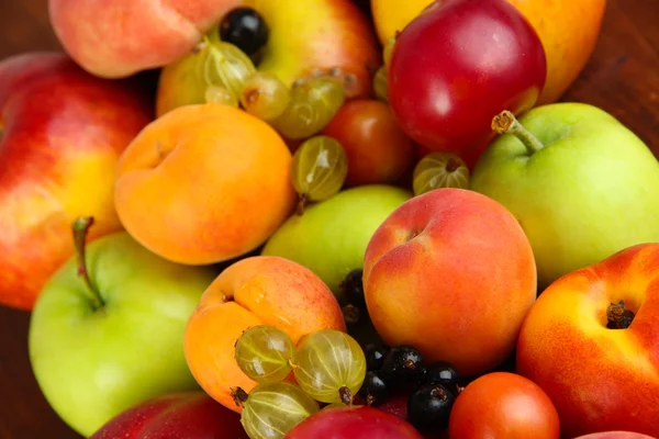 琳琅满目的多汁的水果 — 图库照片