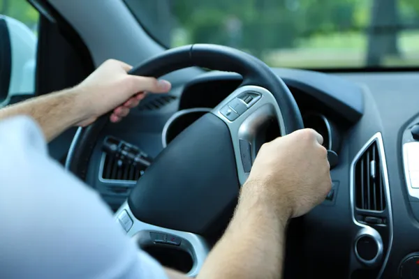 Driving car — Stock Photo, Image