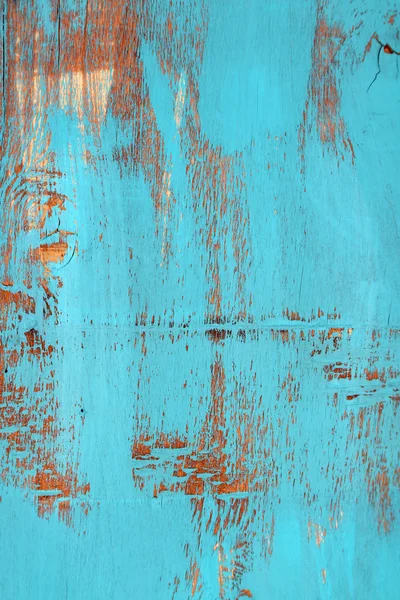 Blauwe oude houten achtergrond — Stockfoto