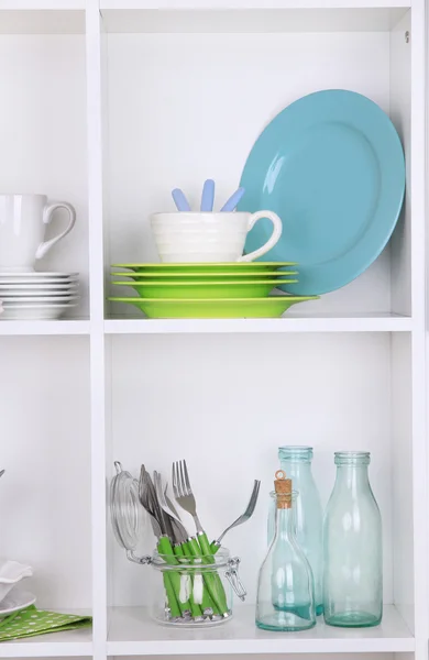Kitchen utensils and tableware — Stock Photo, Image