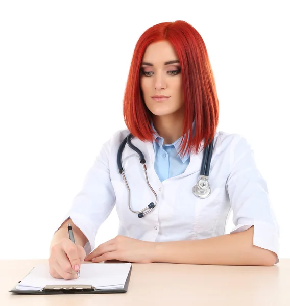Young beautiful doctor — Stock Photo, Image