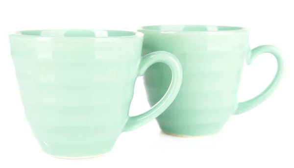 Dos copas de menta aisladas en blanco — Foto de Stock