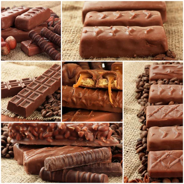 Çikolata kolaj — Stok fotoğraf