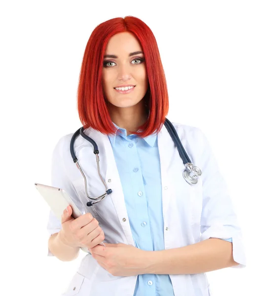 Genç güzel doktor — Stok fotoğraf