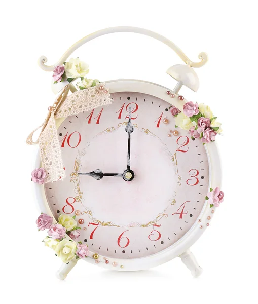 美しいビンテージの目覚まし時計 — ストック写真