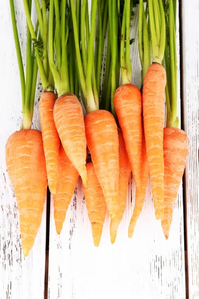 Fresh carrot with leaves — Stock Photo, Image