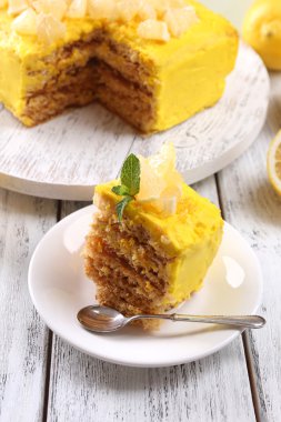 lezzetli limon tatlısı