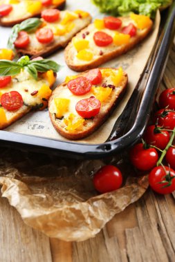 lezzetli domates bruschetta