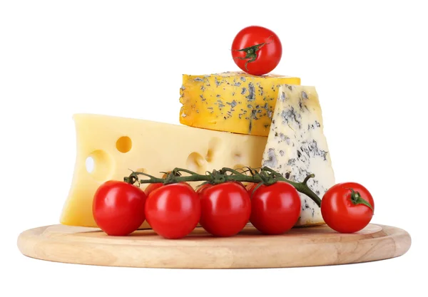 Different kinds of cheese — Stock Photo, Image