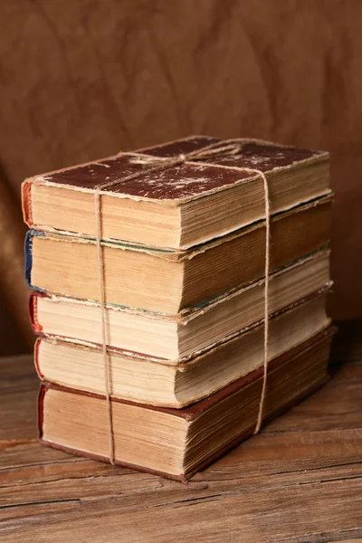 Old books on table — Stock Photo, Image