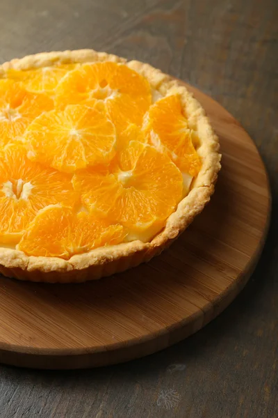 Homemade orange tart — Stock Photo, Image
