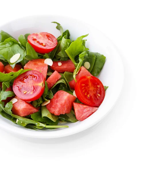 Salat mit Wassermelone — Stockfoto