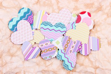 güzel dekoratif Kalpler