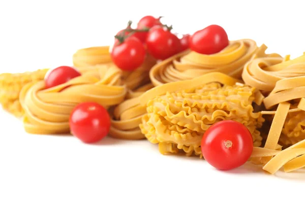 Ruwe huisgemaakte pasta — Stockfoto