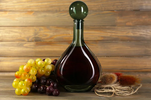 Still life with bottle of wine — Stock Photo, Image