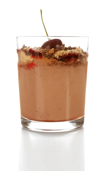 Läckra körsbär dessert — Stockfoto
