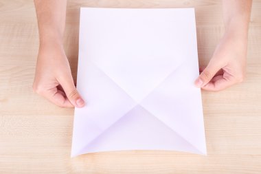 eller origami şekil yapma