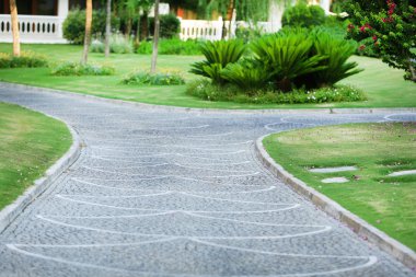Güzel park peyzaj