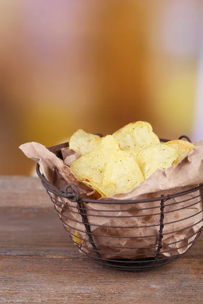 Batatas fritas saborosas — Fotografia de Stock