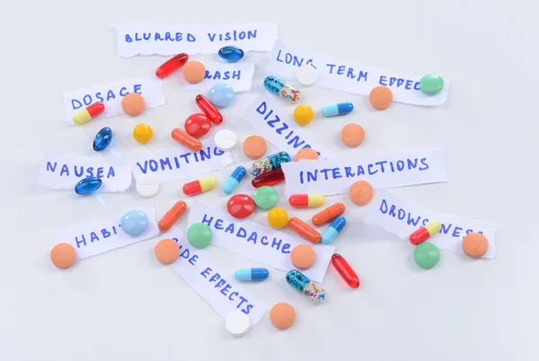 Předpis léků loterie, close-up — Stock fotografie