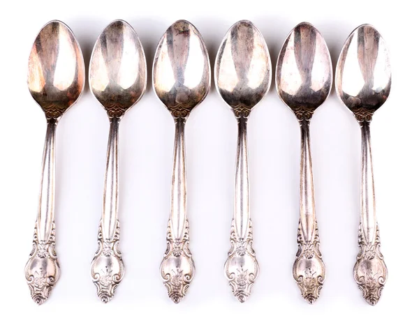 Old vintage spoons — Stock Photo, Image