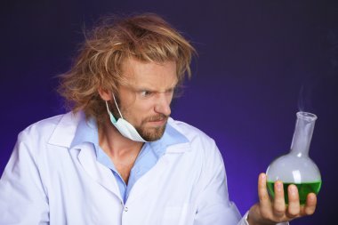 Laboratuvar çılgın bilim adamı